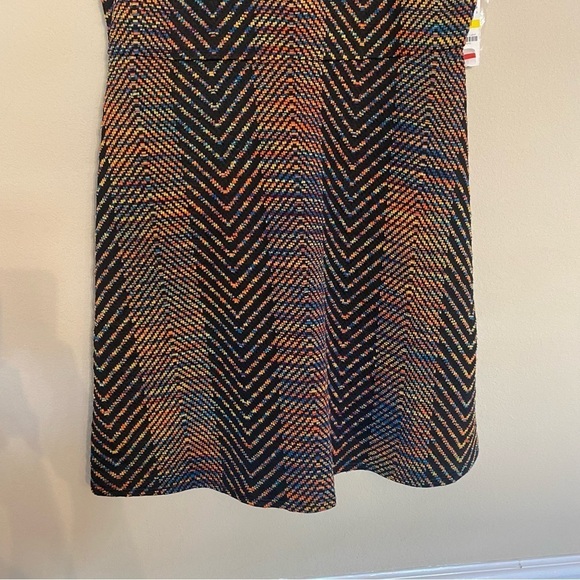Bar III Black and Multi Colored Dress Size Medium NWT - Picture 6 of 15